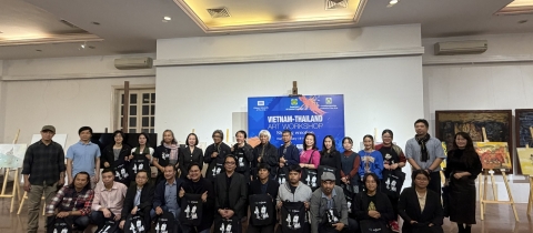 Workshop Nghệ thuật Việt Nam – Thái Lan “Sharing Emotion”: Chia sẻ cảm xúc trong không gian sáng tạo đương đại